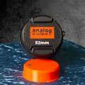 Objektiv Schutzkappe mit Logo oder Wunschtext für Canon FD 28mm 1:2.8