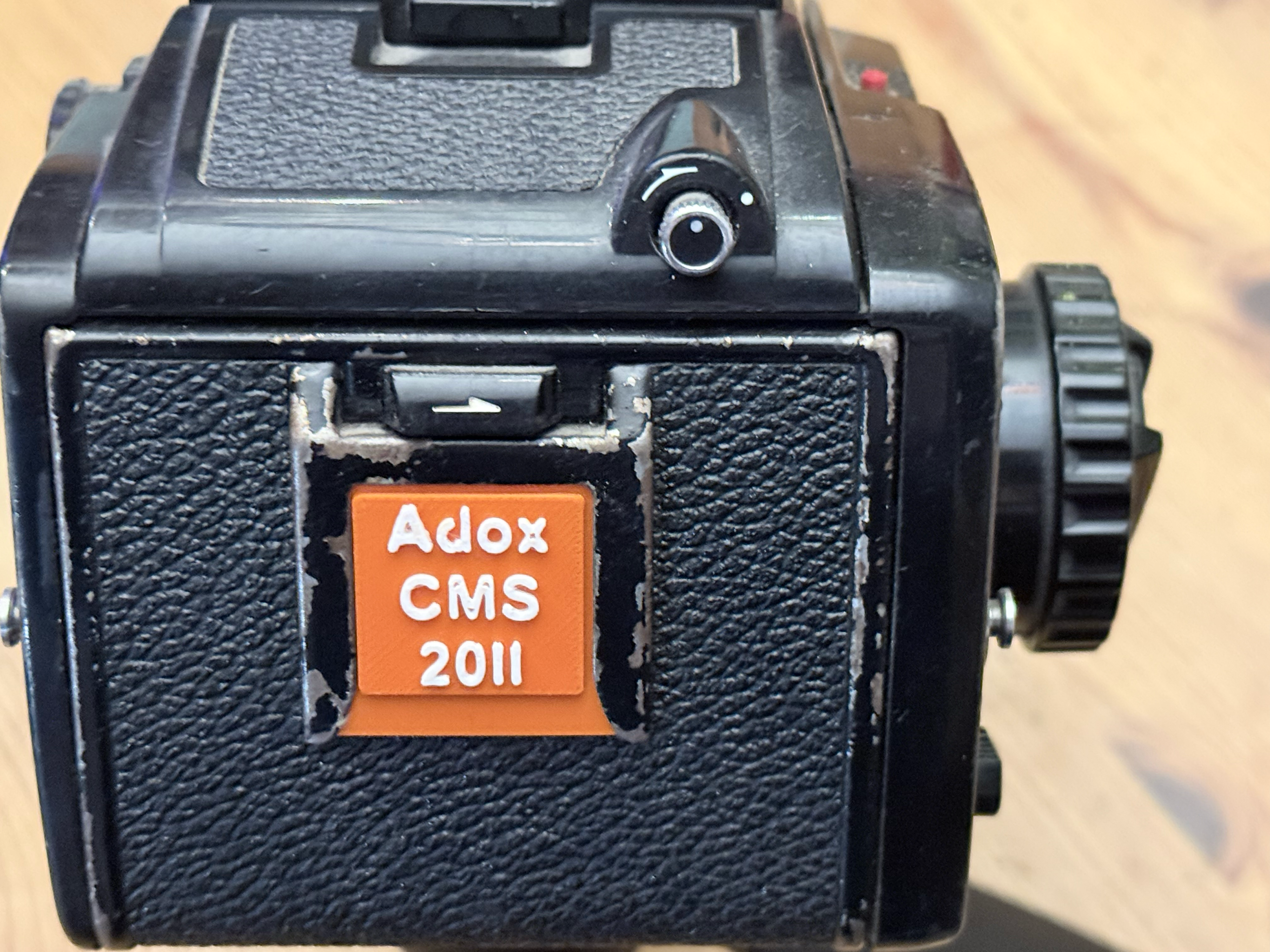 Filminfo Plates Adox für Mamiya M645J