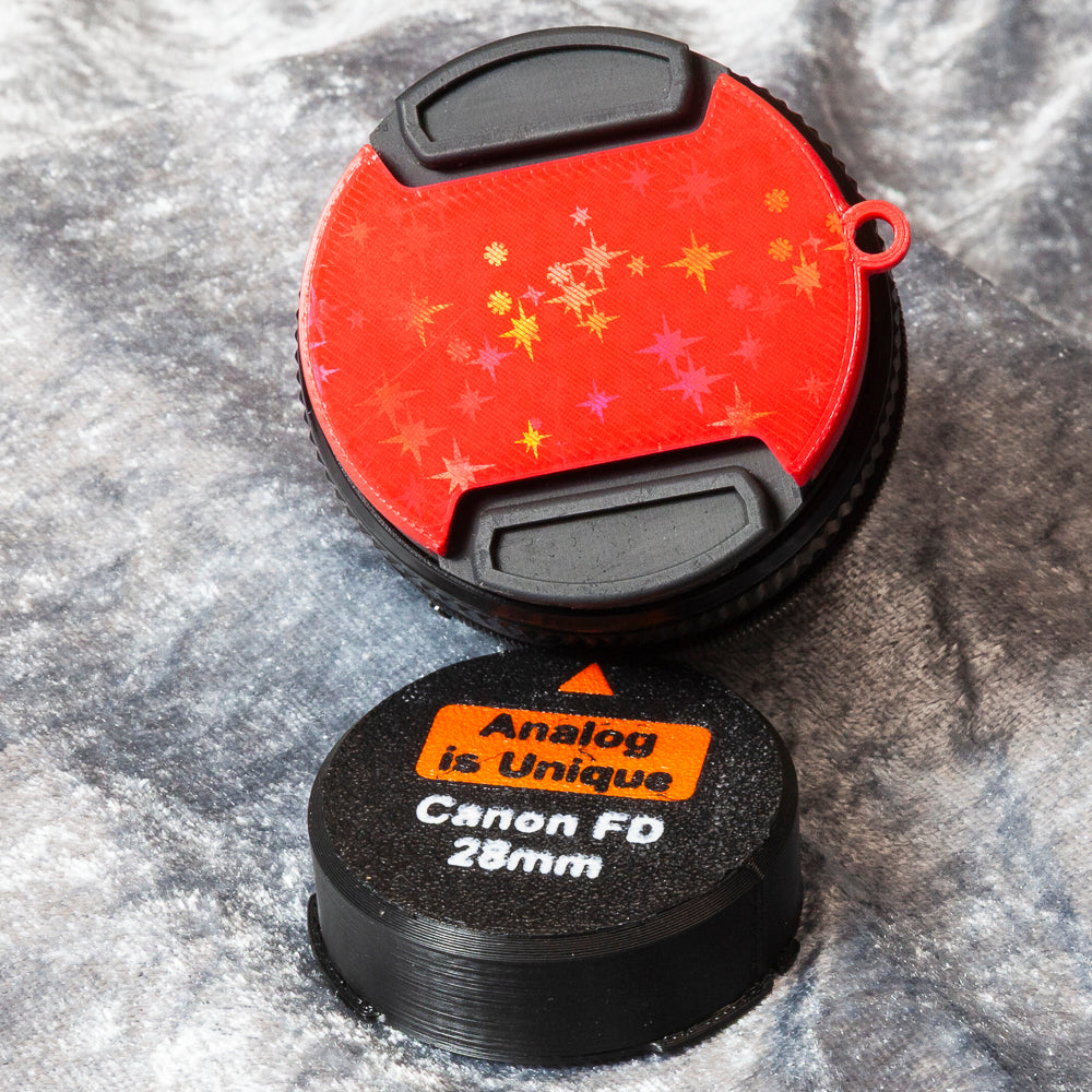 Objektiv Schutzkappe für Canon FD 28mm 1:2.8 Ruby Star
